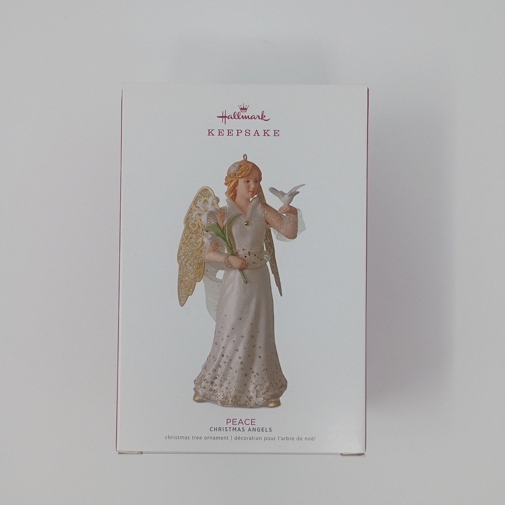 2018 Hallmark Keepsake Peace Christmas Angels Ornament 1st in Series QX9546